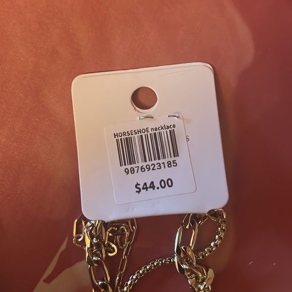 New Treasure jewels horseshoe necklace multi layer - Picture 6 of 6